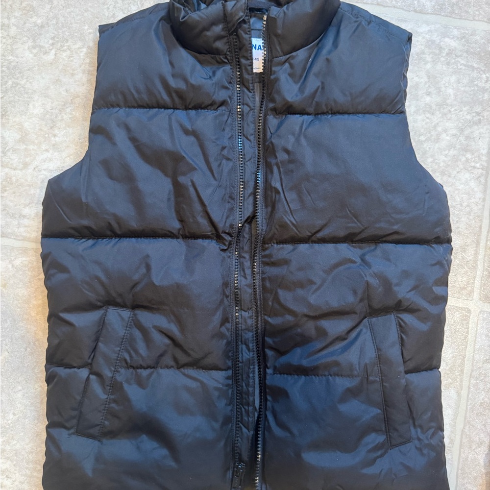 Old Navy Black Puffer Vest for Boys